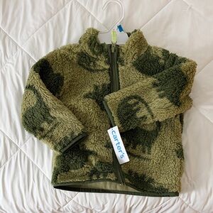 Carter's Olive Camo Fleece Sleeve